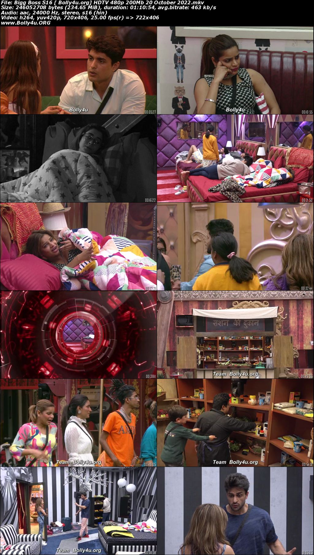 Bigg Boss S16 HDTV 480p 200Mb 20 October 2022 Download Bigg Boss S16 HDTV 480p 200Mb 20 October 2022 Download