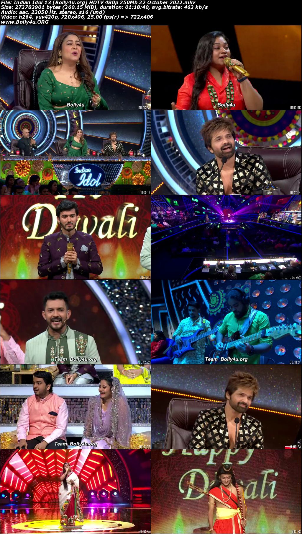 Indian Idol 13 HDTV 480p 250Mb 22 October 2022 Download Indian Idol 13 HDTV 480p 250Mb 22 October 2022 Download