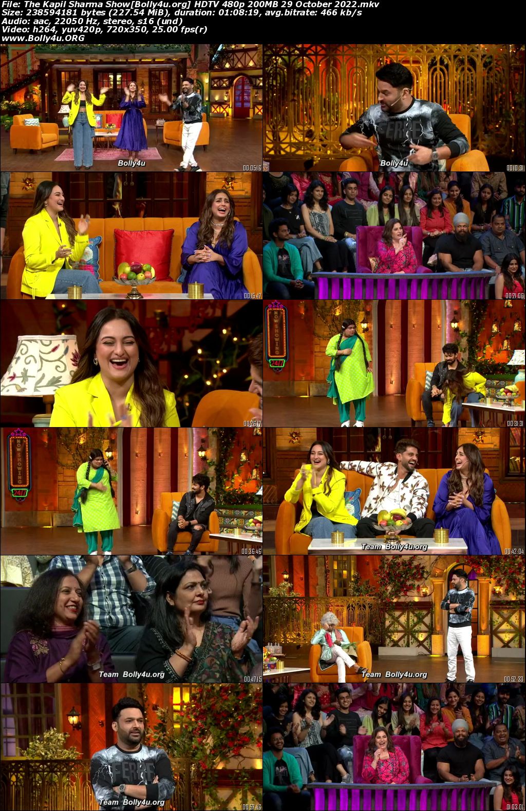 The Kapil Sharma Show HDTV 480p 200MB 29 October 2022 Download The Kapil Sharma Show HDTV 480p 200MB 29 October 2022 Download