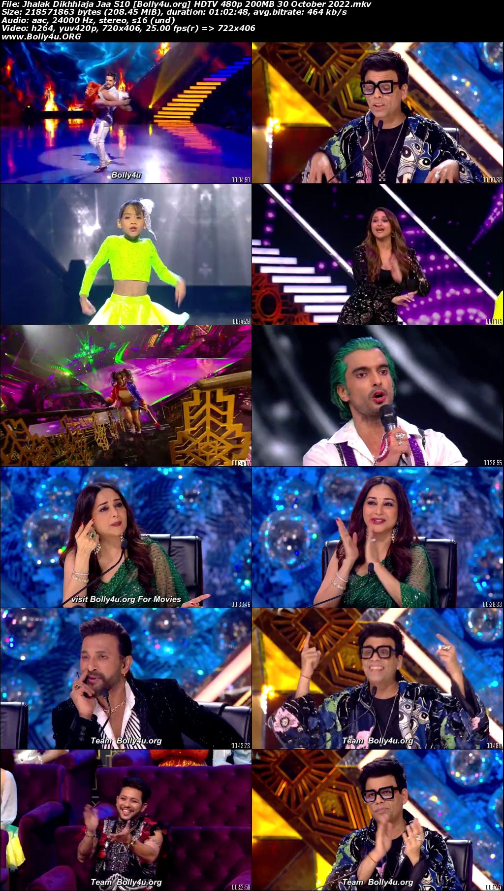 Jhalak Dikhhlaja Jaa S10 HDTV 480p 200MB 30 October 2022 Download Jhalak Dikhhlaja Jaa S10 HDTV 480p 200MB 30 October 2022 Download