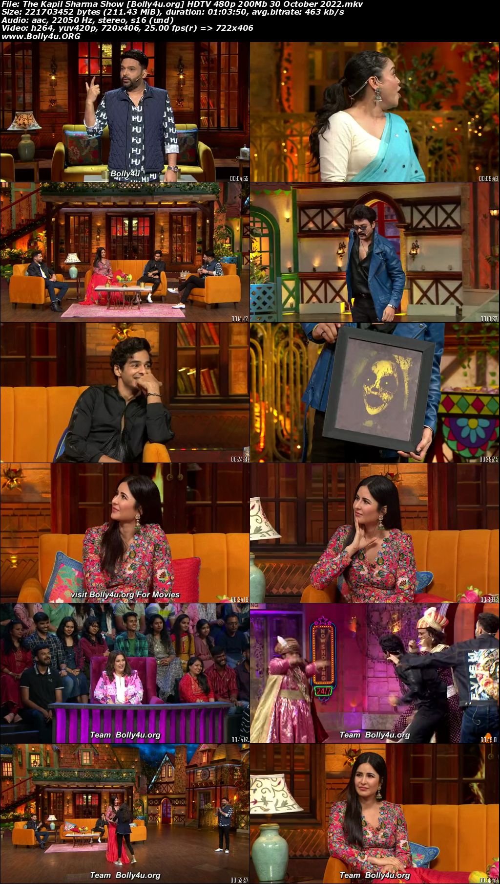 The Kapil Sharma Show HDTV 480p 200Mb 30 October 2022 Download The Kapil Sharma Show HDTV 480p 200Mb 30 October 2022 Download