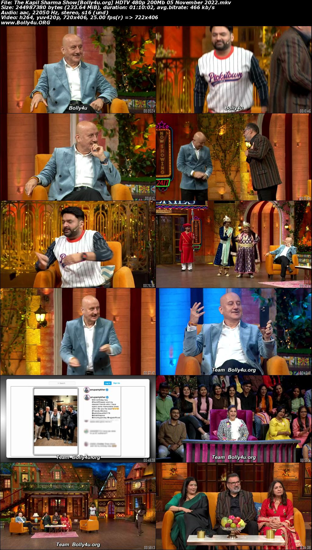 The Kapil Sharma Show HDTV 480p 200Mb 05 November 2022 Download The Kapil Sharma Show HDTV 480p 200Mb 05 November 2022 Download
