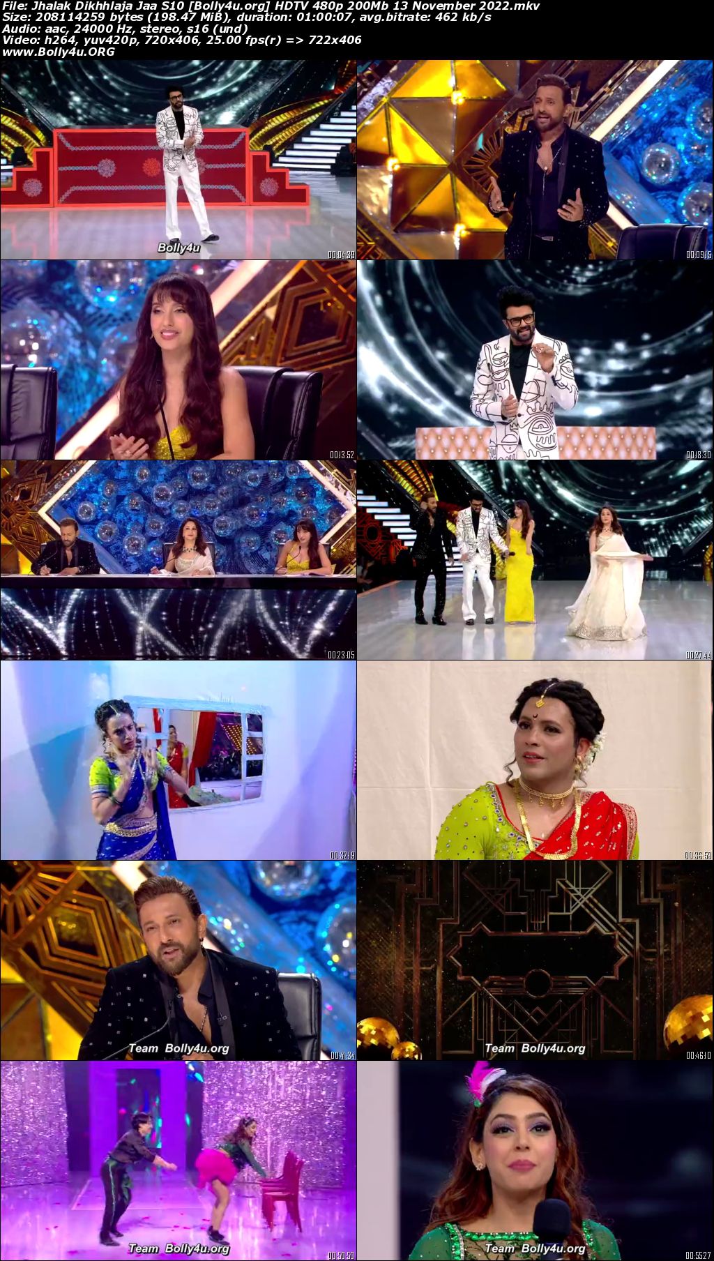 Jhalak Dikhhlaja Jaa S10 HDTV 480p 200Mb 13 November 2022 Download Jhalak Dikhhlaja Jaa S10 HDTV 480p 200Mb 13 November 2022 Download