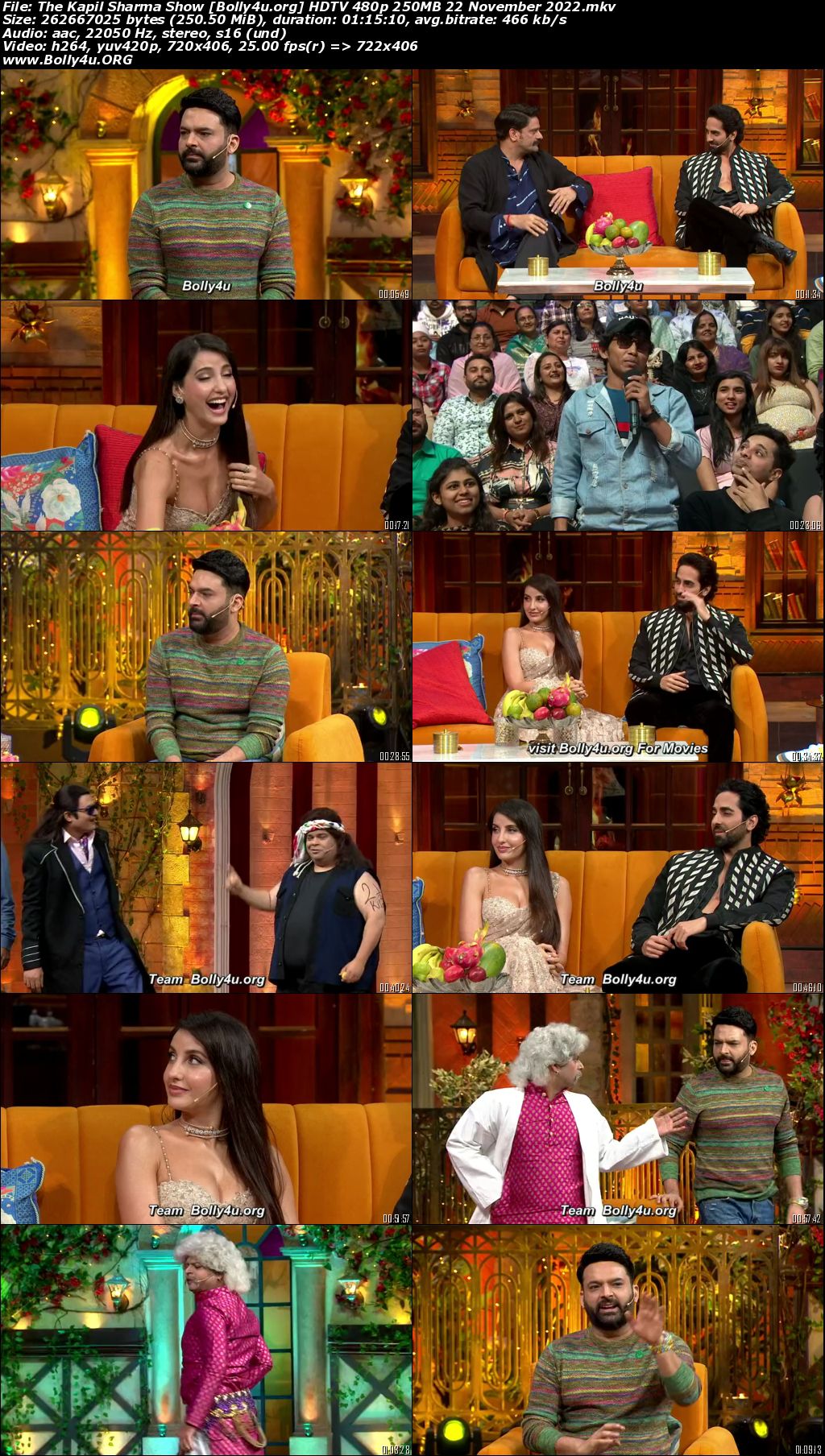 The Kapil Sharma Show HDTV 480p 250MB 22 November 2022 Download The Kapil Sharma Show HDTV 480p 250MB 22 November 2022 Download