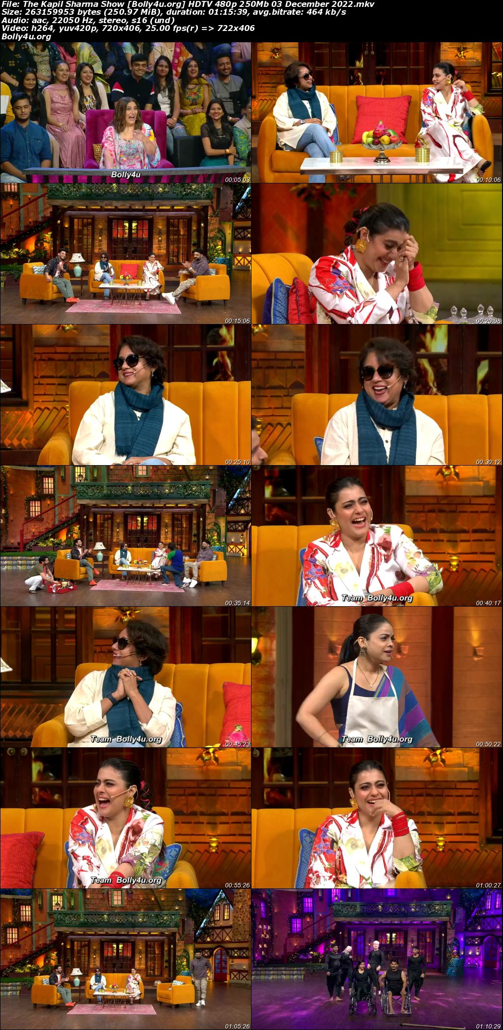 The Kapil Sharma Show HDTV 480p 250Mb 03 December 2022 Download The Kapil Sharma Show HDTV 480p 250Mb 03 December 2022 Download