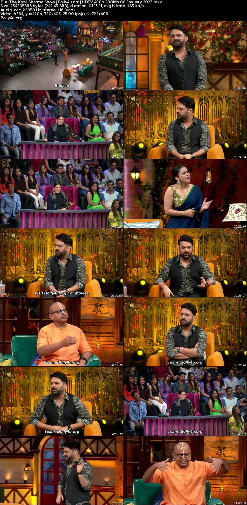 The Kapil Sharma Show HDTV 480p 200Mb 08 January 2023 Download The Kapil Sharma Show HDTV 480p 200Mb 08 January 2023 Download