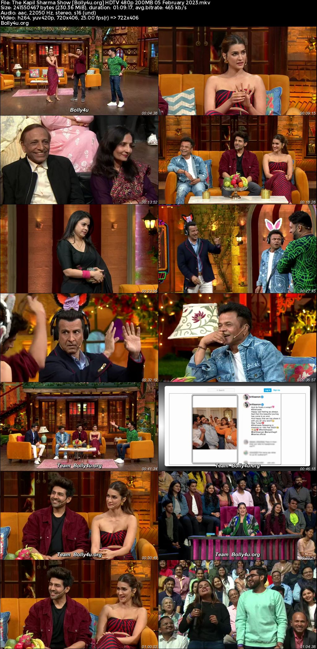 The Kapil Sharma Show HDTV 480p 200MB 05 February 2023 Download The Kapil Sharma Show HDTV 480p 200MB 05 February 2023 Download