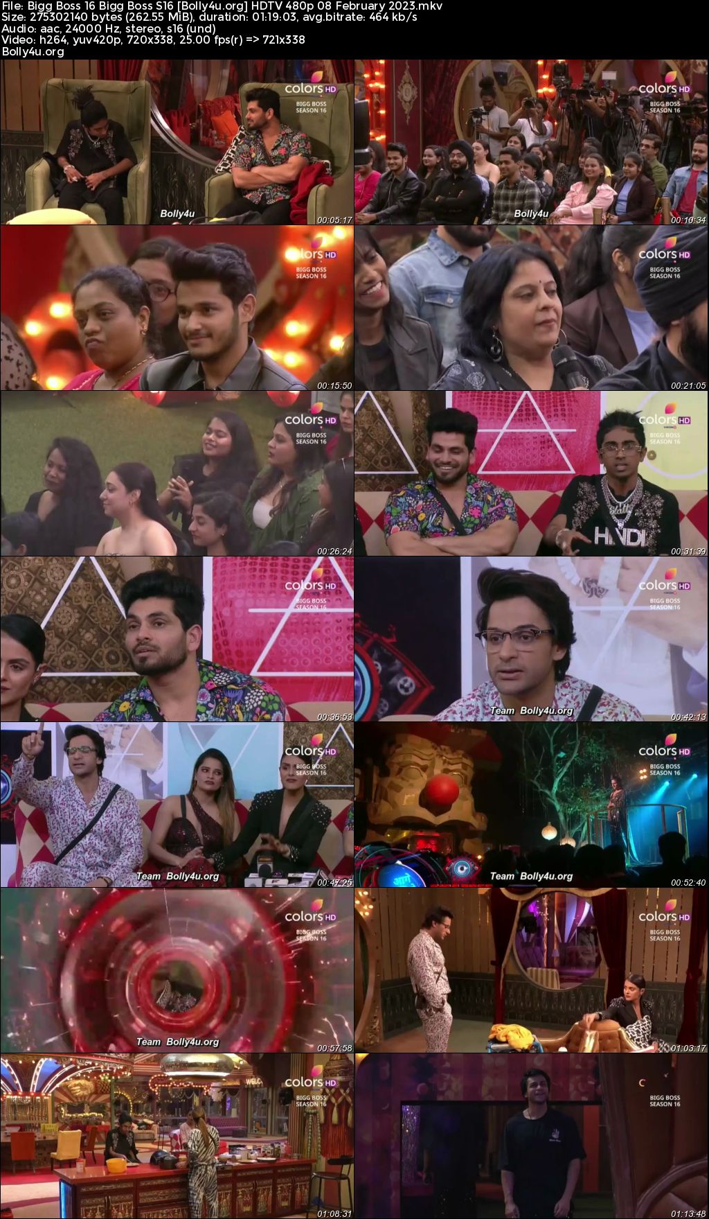 Bigg Boss S16 HDTV 480p 200MB 08 February 2023 Download Bigg Boss S16 HDTV 480p 200MB 08 February 2023 Download