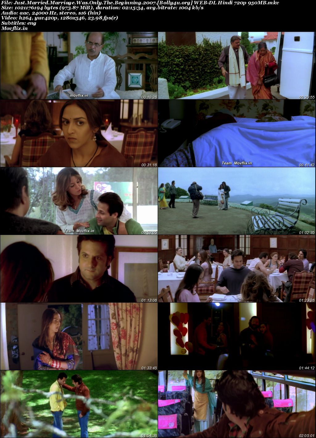 Just Married 2007 WEB-DL Hindi Full Movie Download 1080p 720p 480p Just Married 2007 WEB-DL Hindi Full Movie Download 1080p 720p 480p